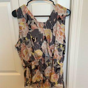 Loft peplum blouse.